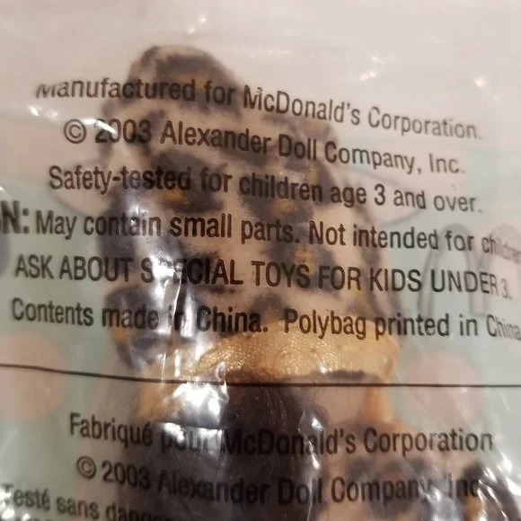 🎀Madame Alexander Doll Halloween Leopard Costume #6, NEW    🎀$5 or 5 for $10 - Picture 5 of 6